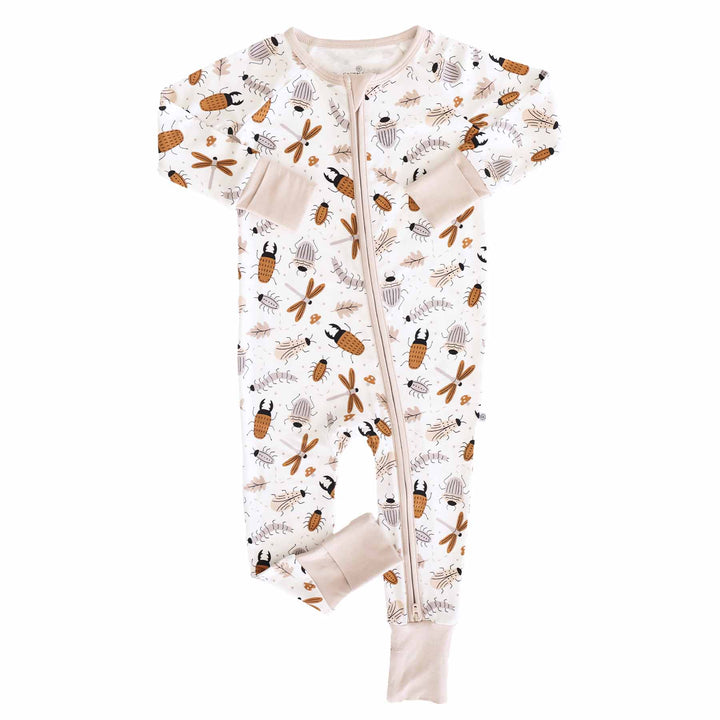 convertible zip romper snuggle bug 