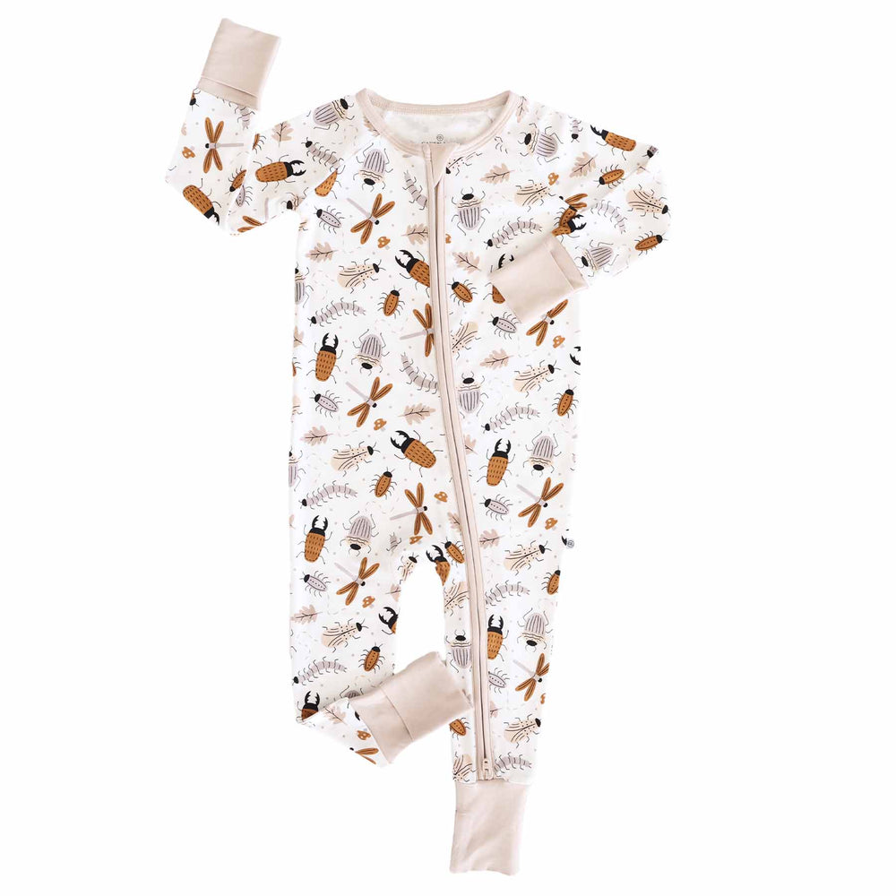 snuggle bug convertible zip romper 