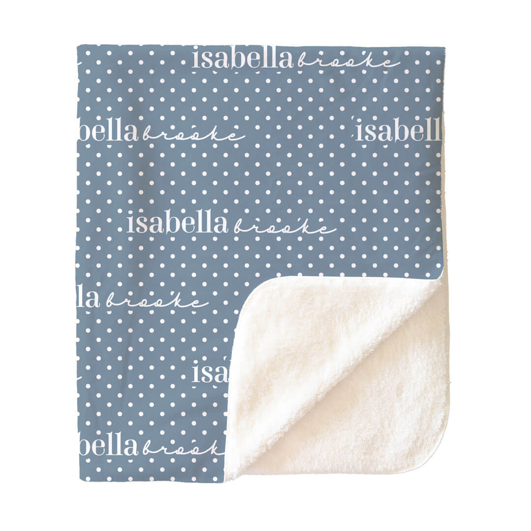 snuggle spots personalized sherpa blanket for kids 