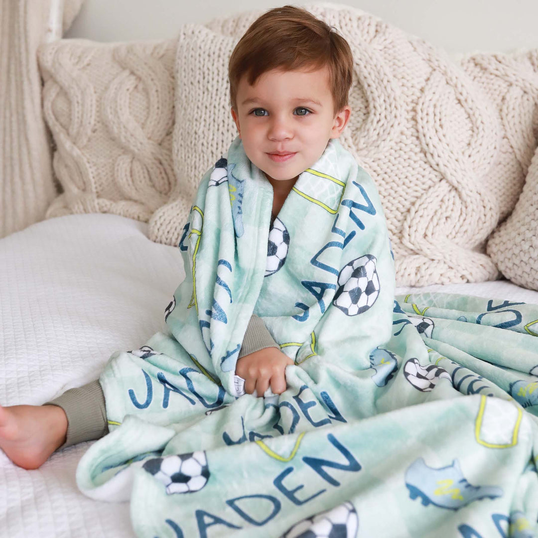 Personalized Themed Blankets for Boys