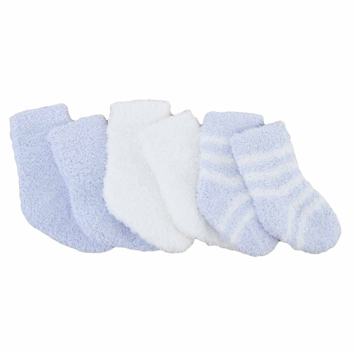 baby boy fuzzy sock bundle