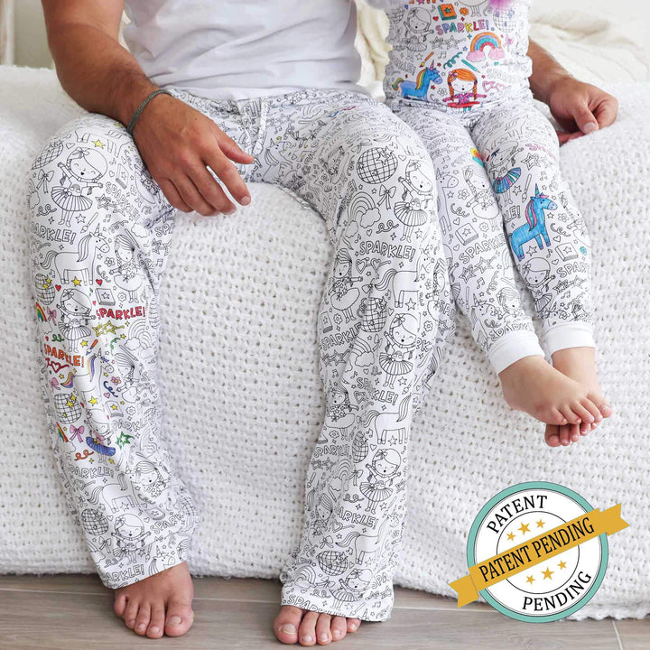 sparkella color me pajamas for adults