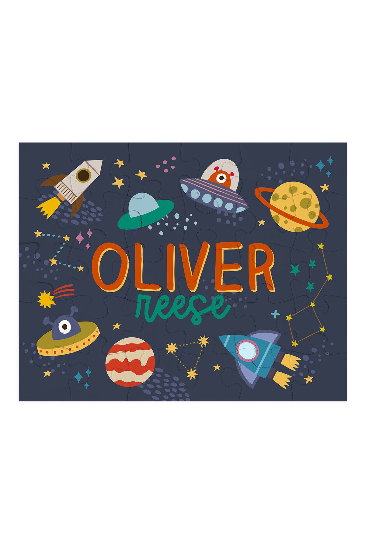 Kids' Personalized 30 Piece Puzzle |  Star Explorer