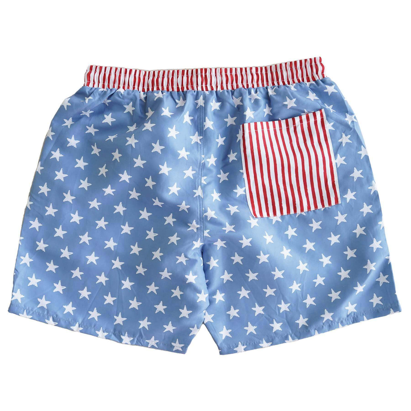 all american men's swim trunks with pocket 