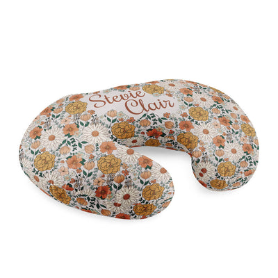 Personalized Nursing Pillow Covers | Stevie's Sunset Floral
