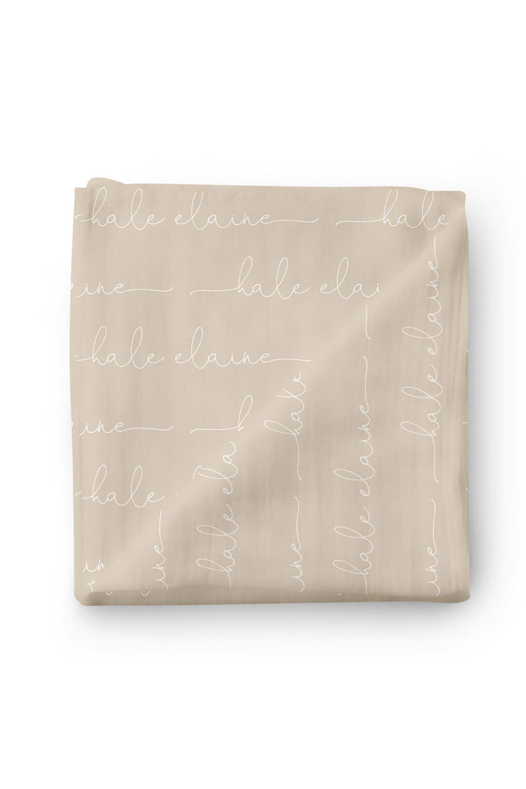 Personalized Baby Name Swaddle Blanket
