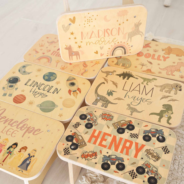 Kids Personalized Step Stools