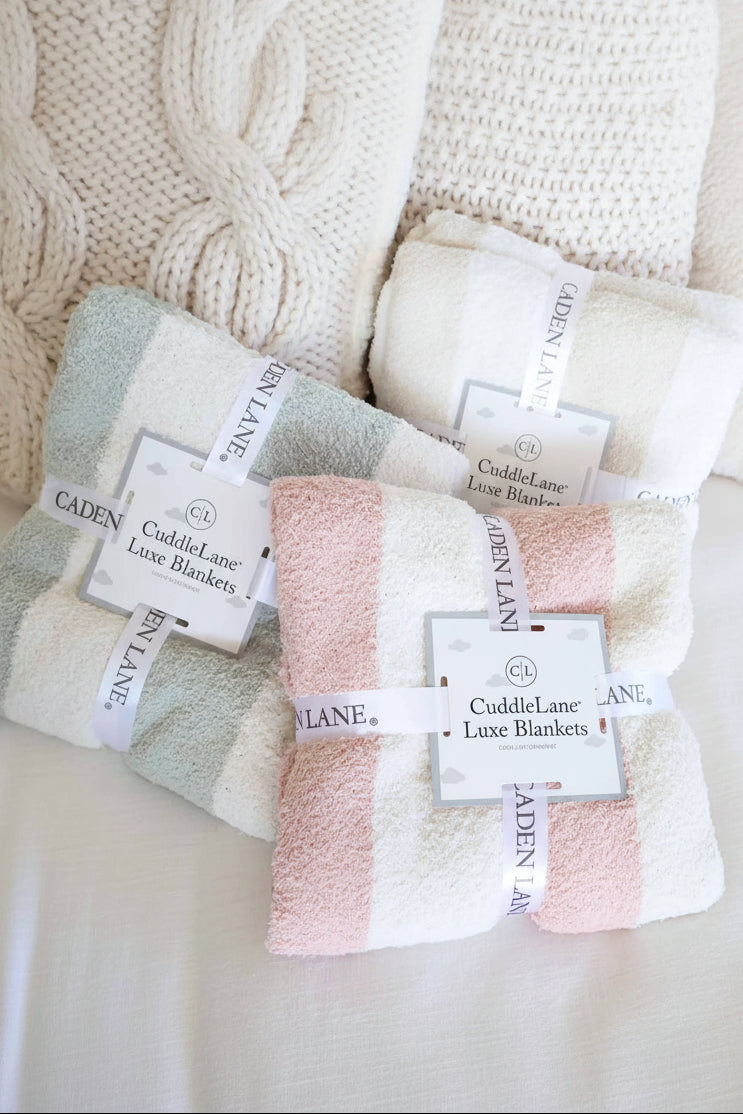 CuddleLane™ Luxe Blankets | Stripe
