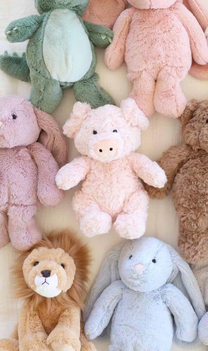 stuffed animal group