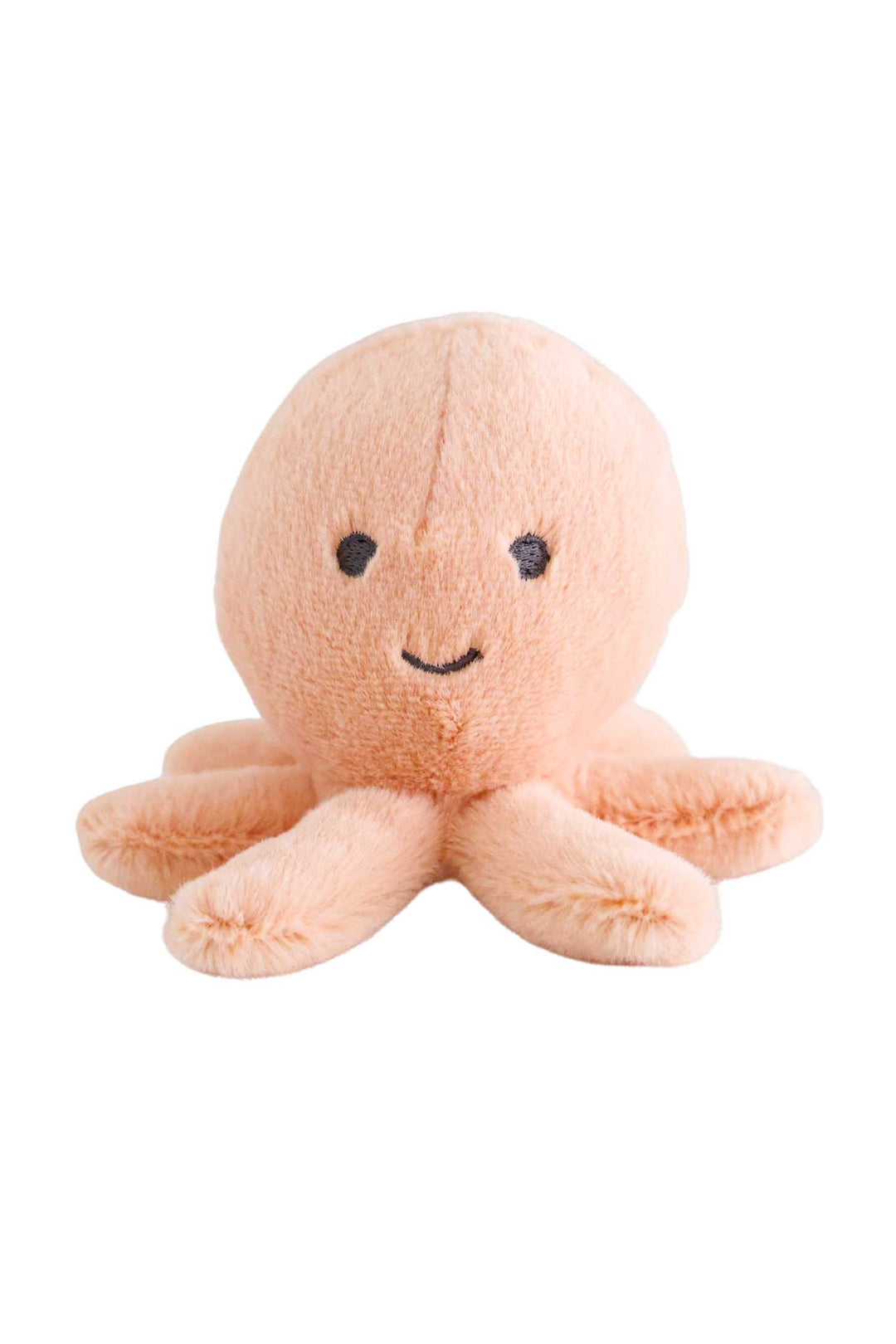 mini coral octopus plushie