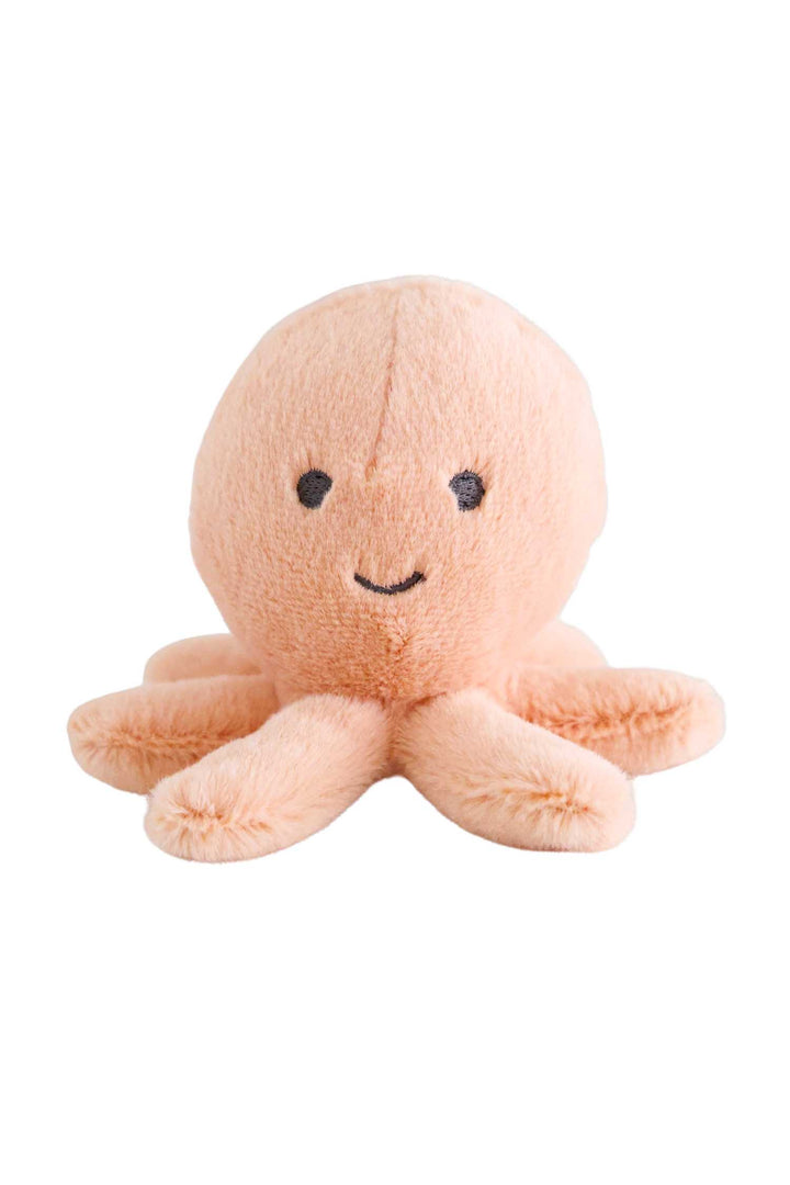 mini coral octopus plushie