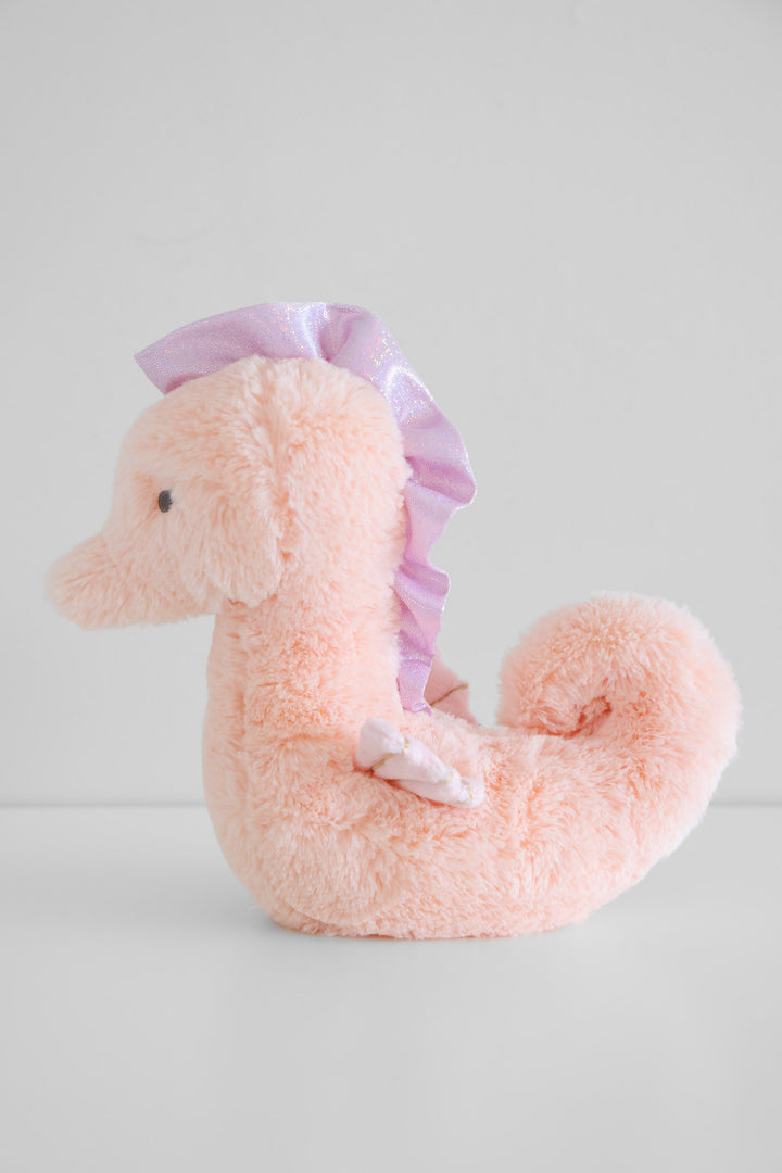 large summer cuddle plush friends — ocean stuffed animals group shot for kids and babies