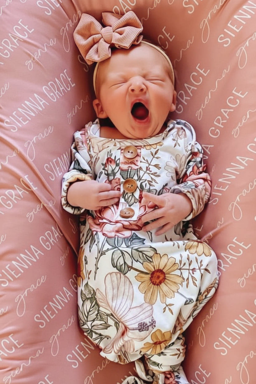 Personalized Baby Name Swaddle Blanket