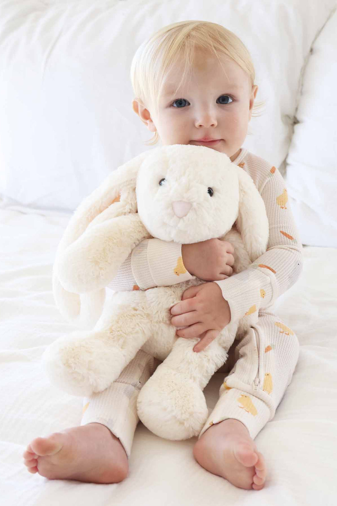 sweet peep zip romper pajama 