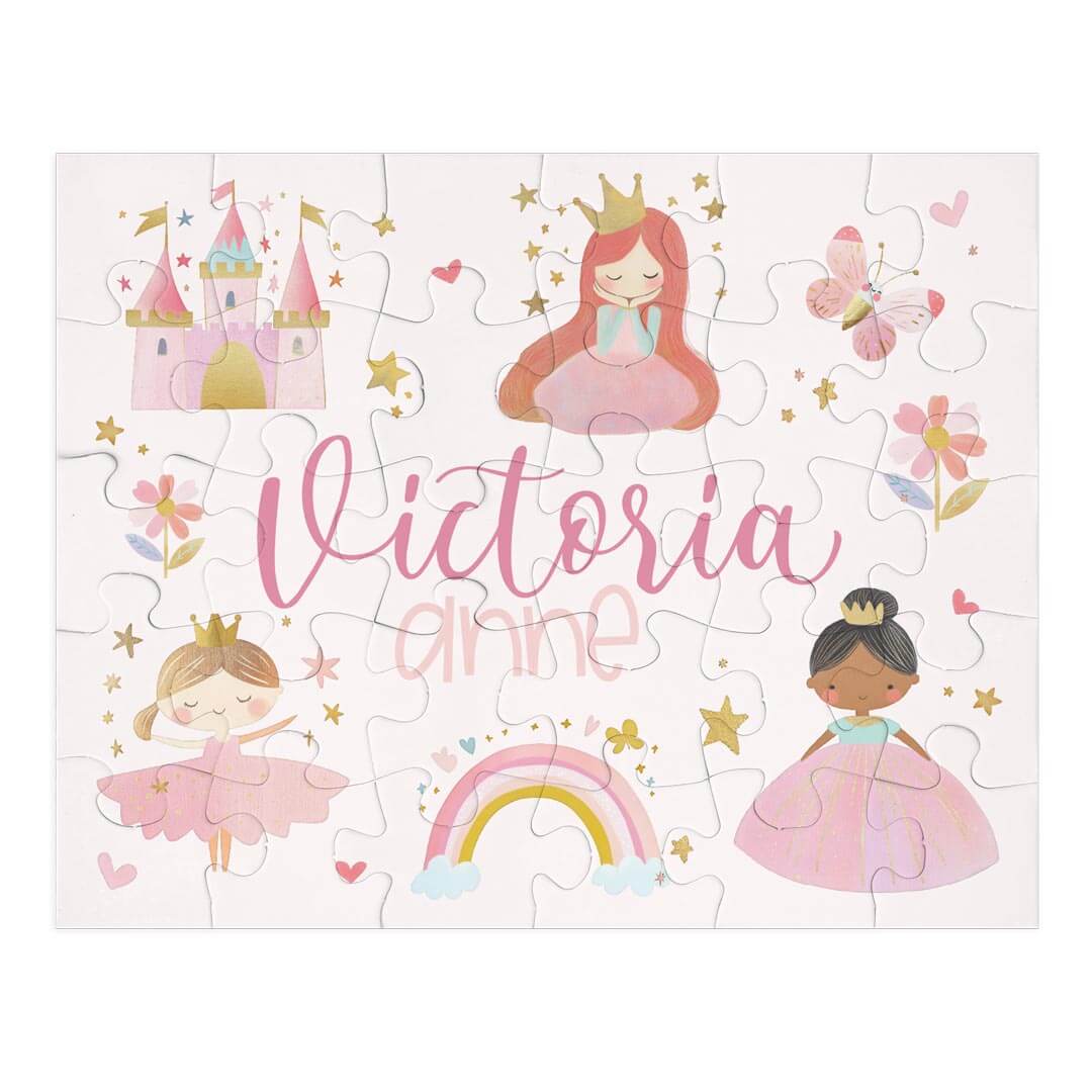 princess personalized puzzle for kids