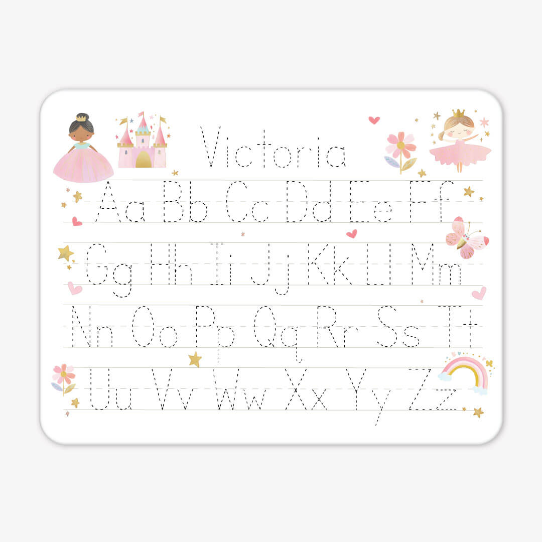 Kids Personalized Whiteboard | Sweet Princess