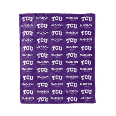 Texas Christian University | TCU Personalized Kids Blanket