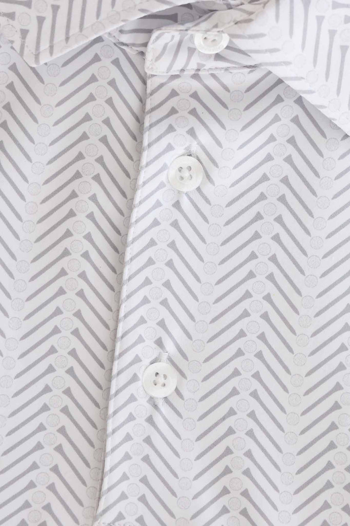 tee'd up boy's closeup