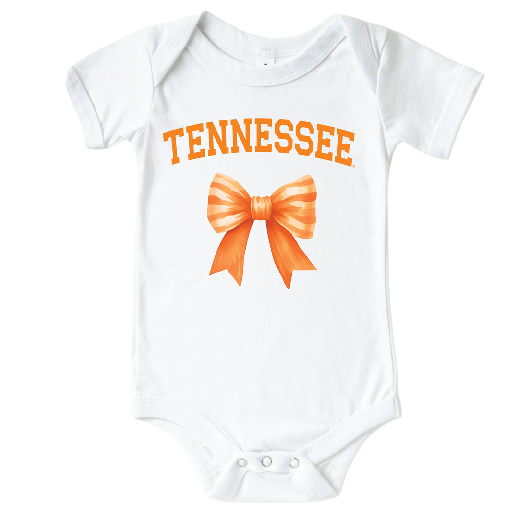 University of Tennessee | Footballs & Bows Graphic Bodysuit