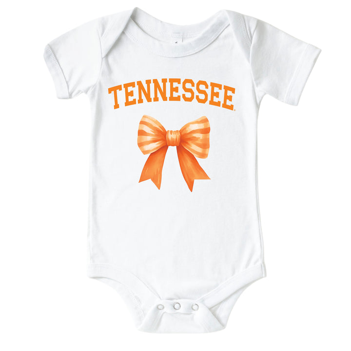 University of Tennessee | Footballs & Bows Graphic Bodysuit