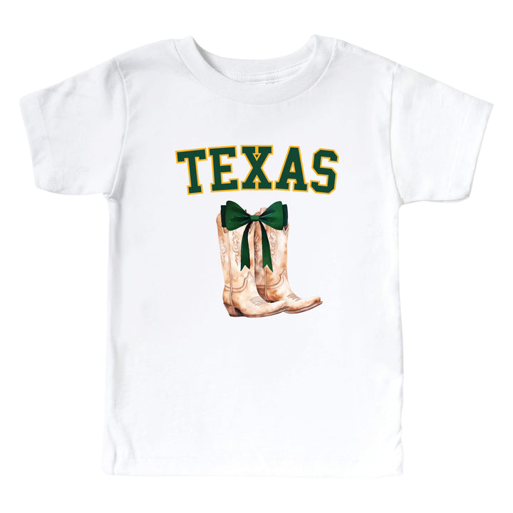 Baylor University | Footballs & Bows Kids Graphic Tee