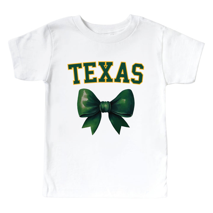 Baylor University | Footballs & Bows Kids Graphic Tee