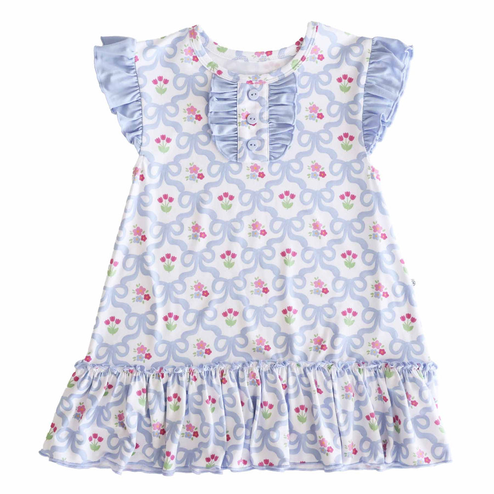 tied in tulips nightgown