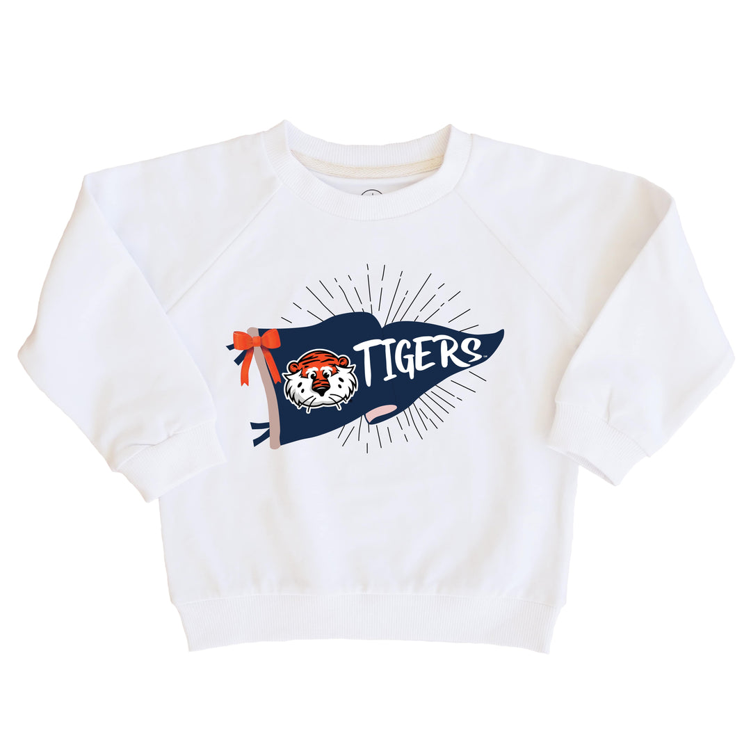 Auburn University | Footballs & Bows Kids Graphic Sweatshirts