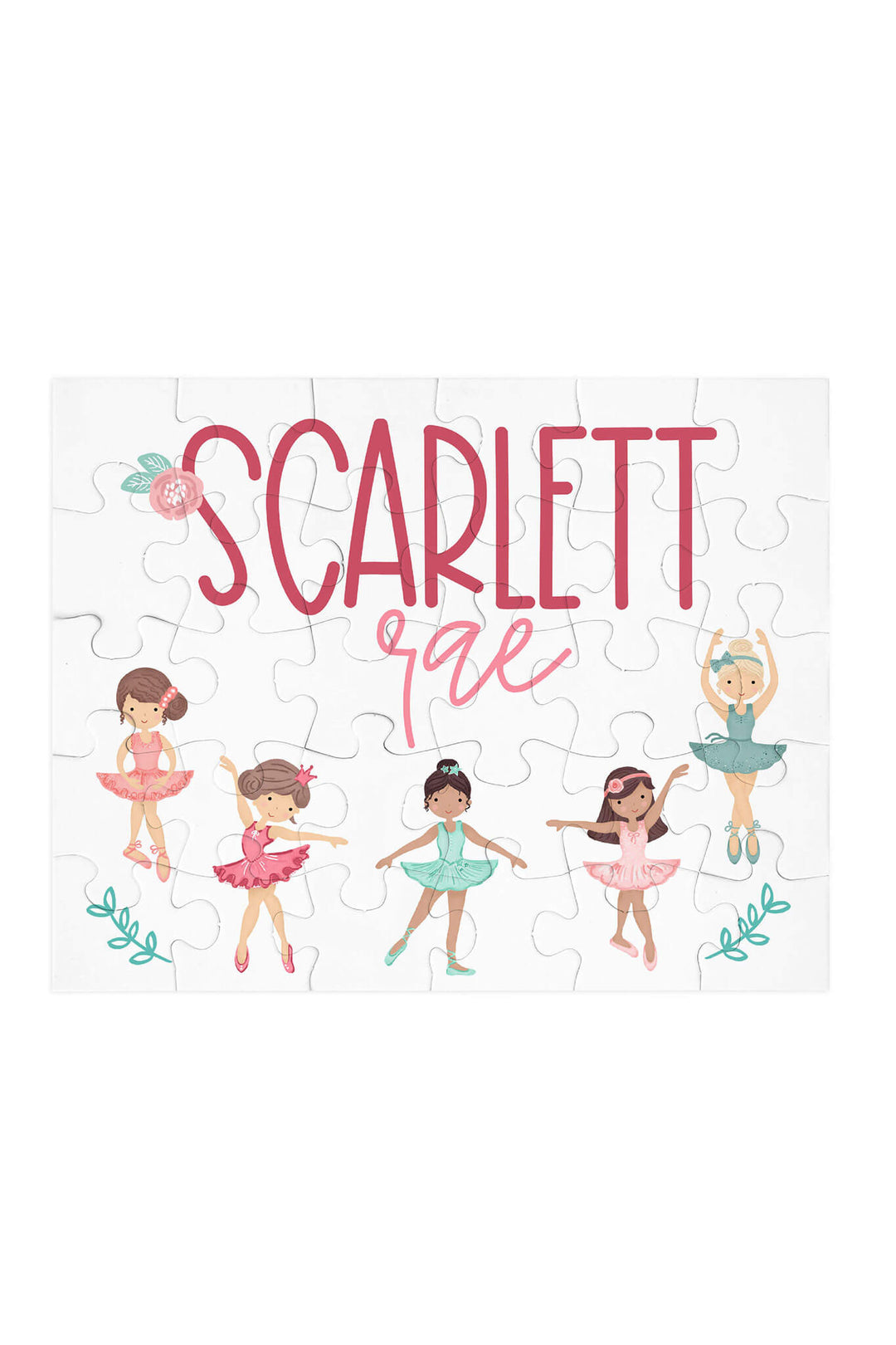 Kids Personalized 30 Piece Puzzle | Tiny Dancer