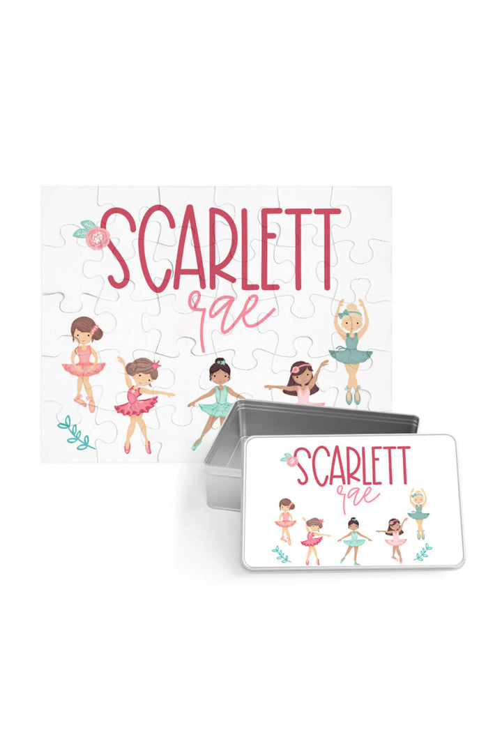 Kids Personalized 30 Piece Puzzle | Tiny Dancer