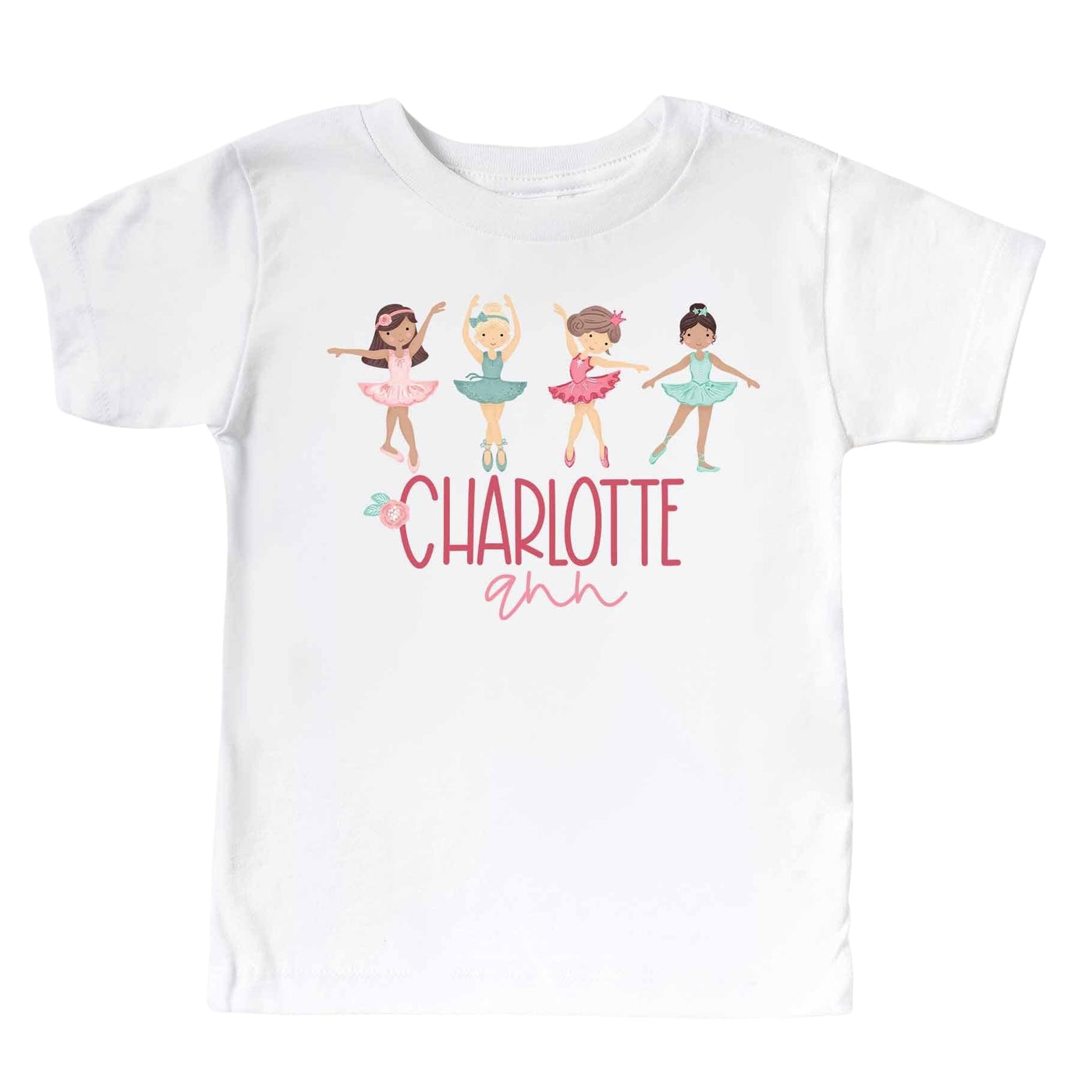 dancer personalized graphic tee 