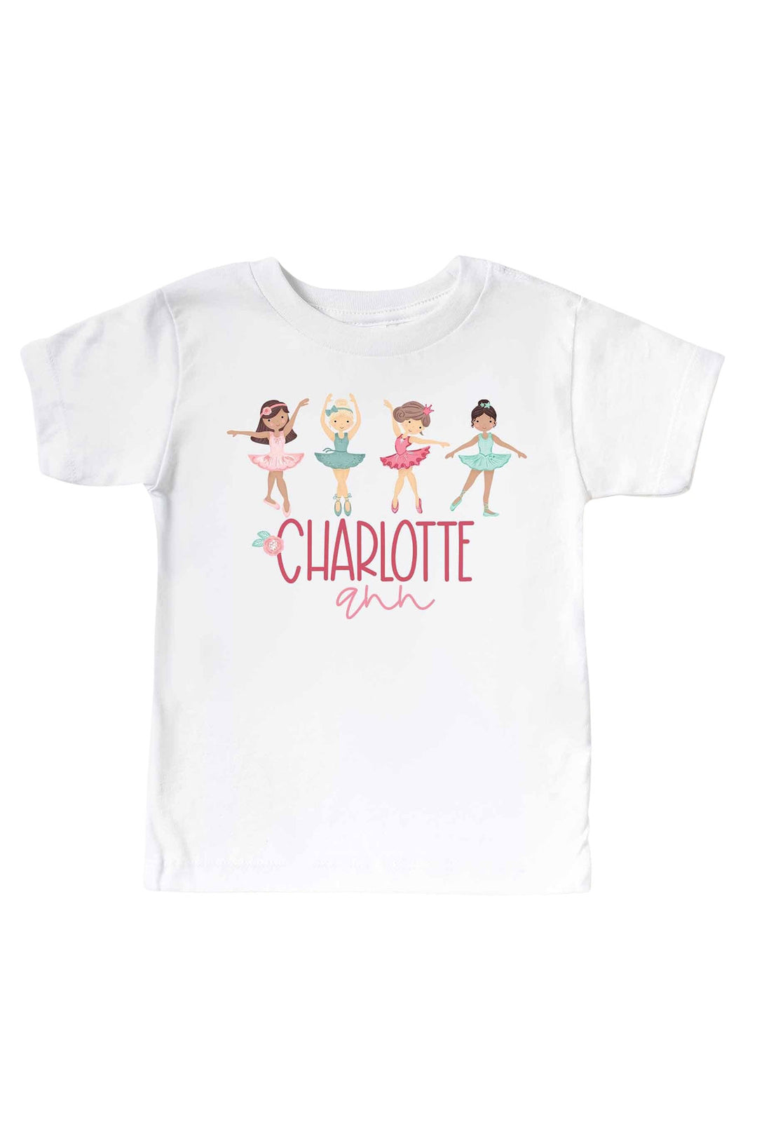dancer personalized graphic tee 