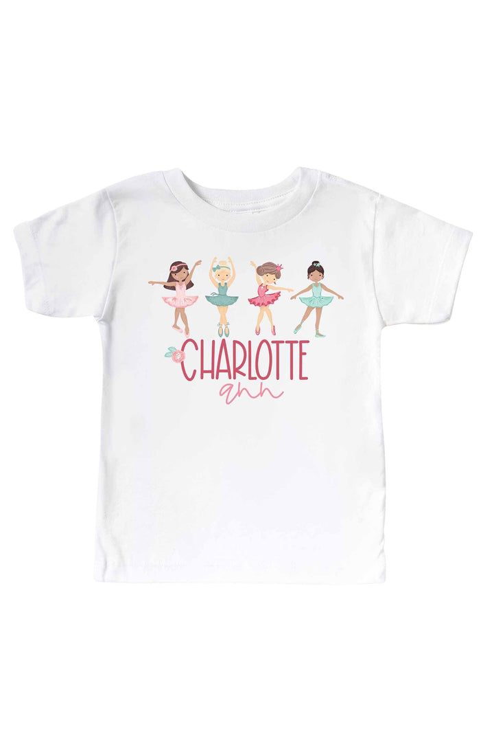 dancer personalized graphic tee 
