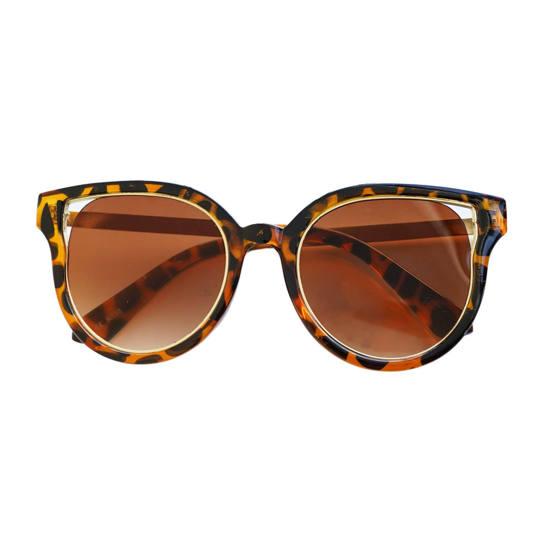 tortoise shell kids sunglasses