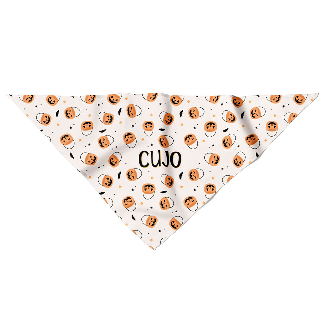 Trick or Treat Personalized Pet Bandana