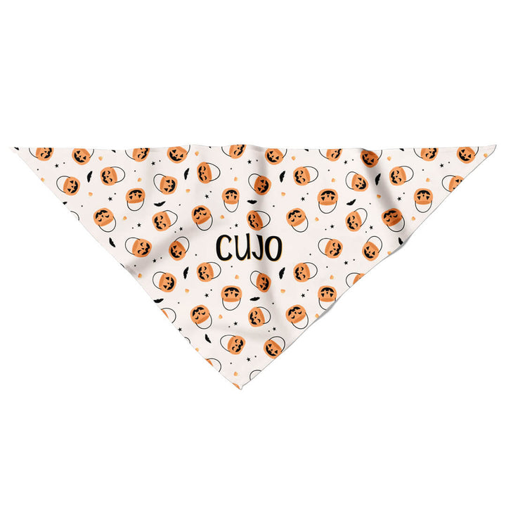 Trick or Treat Personalized Pet Bandana
