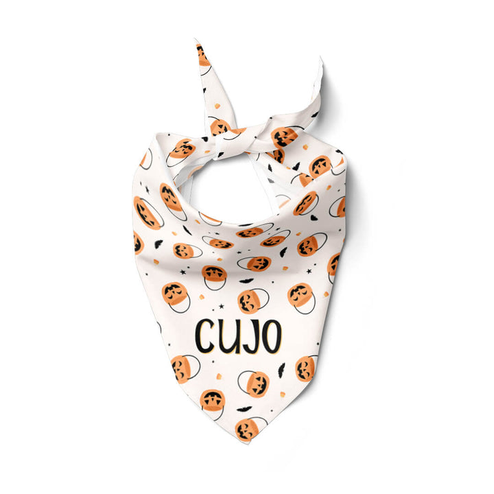 Trick or Treat Personalized Pet Bandana