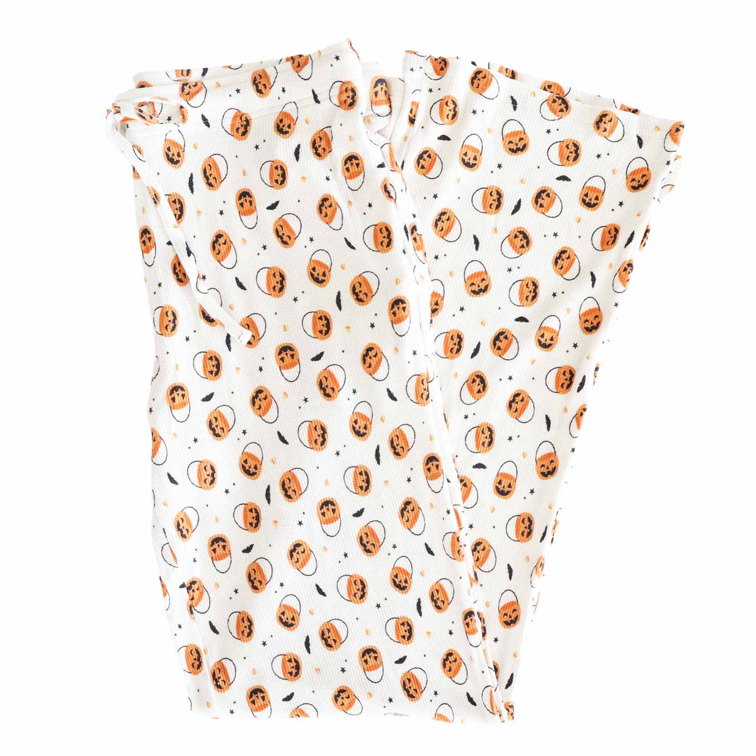 trick or treat lounge bamboo waffle pajama pants for adults 
