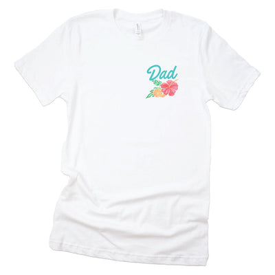 dad graphic tee for beach 