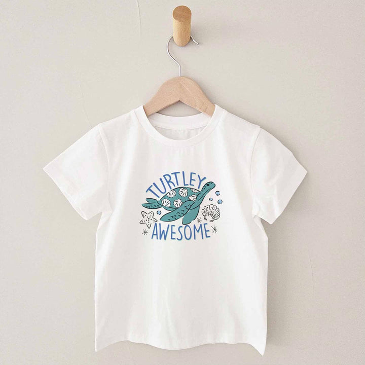 turtley awesome sea turtle graphic tee 
