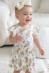 Sleeveless Twirl Bodysuit | Turtley Rad