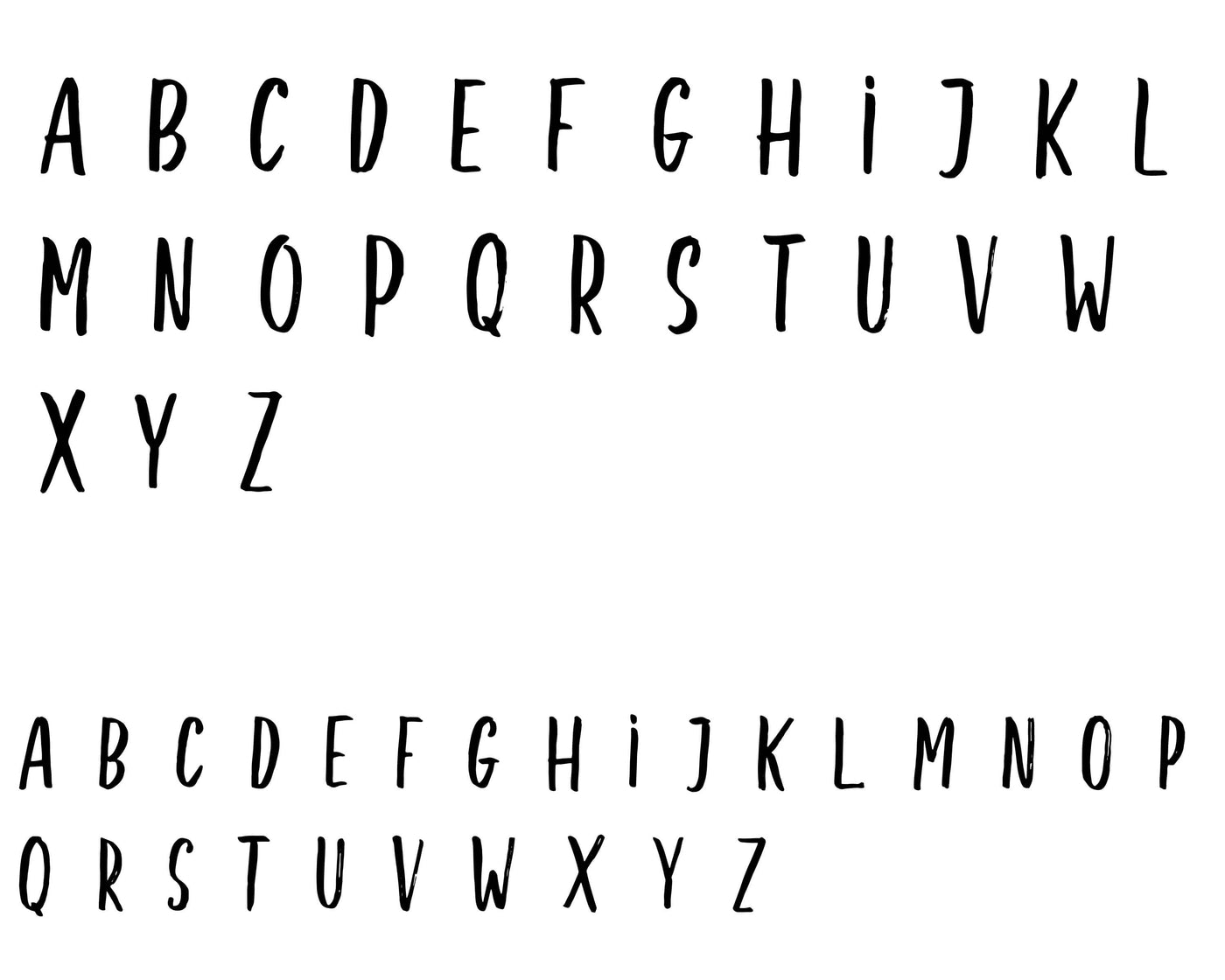 under the sea font 