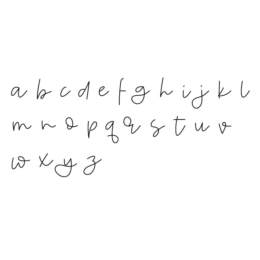 unicorn blanket script font