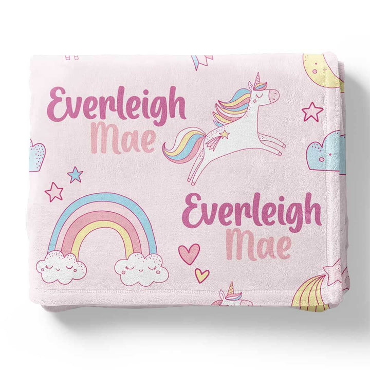 Personalized Themed Blankets for Girls