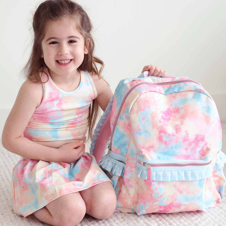 pastel candy cloud backpack for girls 