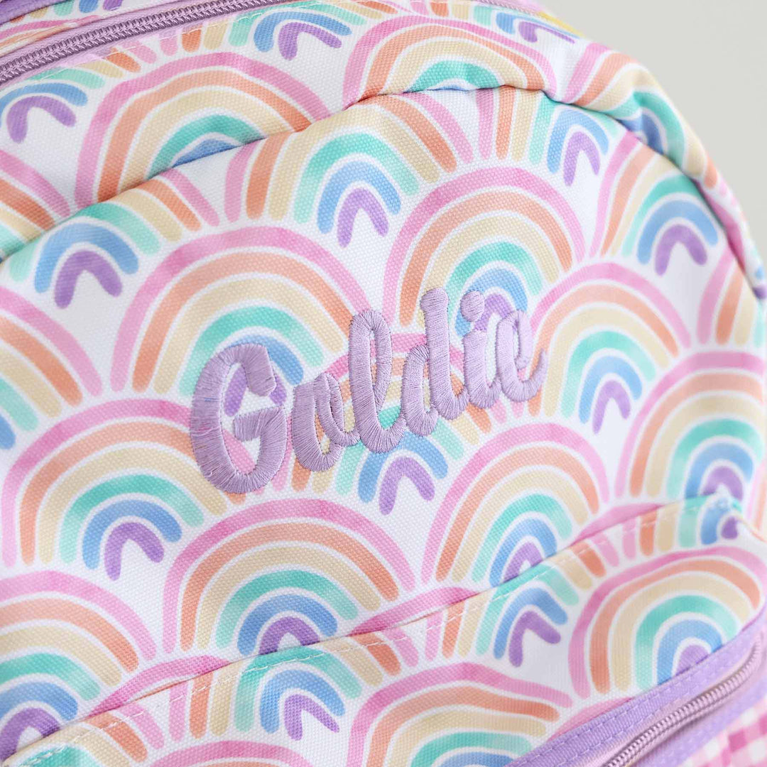 daydream embroidered name backpack for girls 