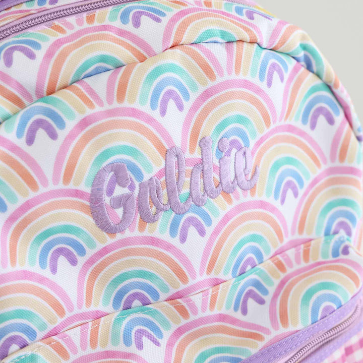 daydream embroidered name backpack for girls 
