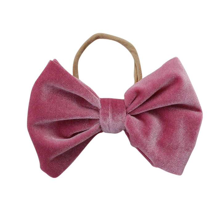 Velvet Bow Headbands