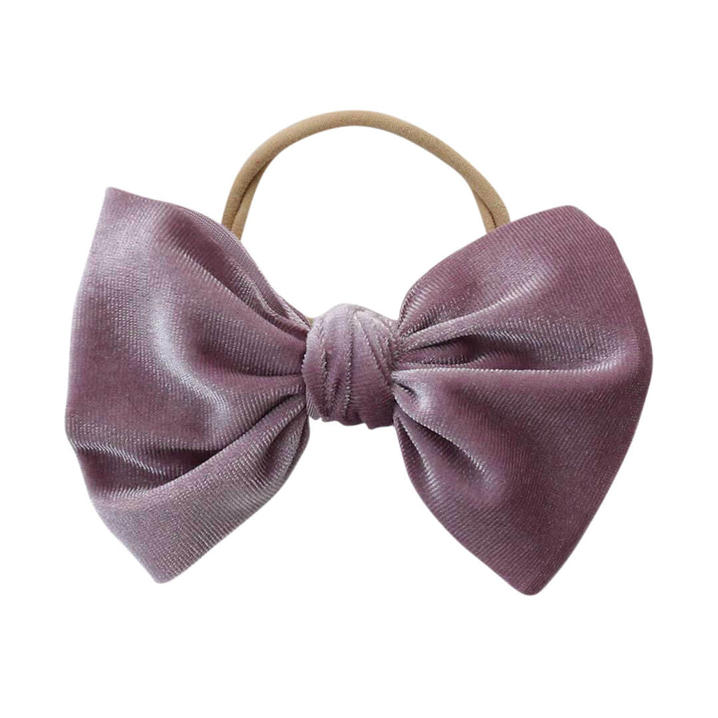 Lilac – 5cm Grosgrain Ribbon Bow – (Self Adhesive) – 12 Pack