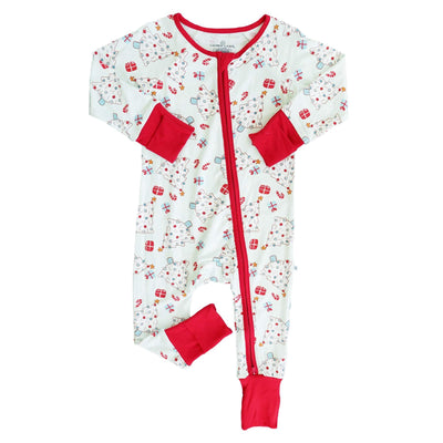 very merry romper pajama for babies matching family pajamas 